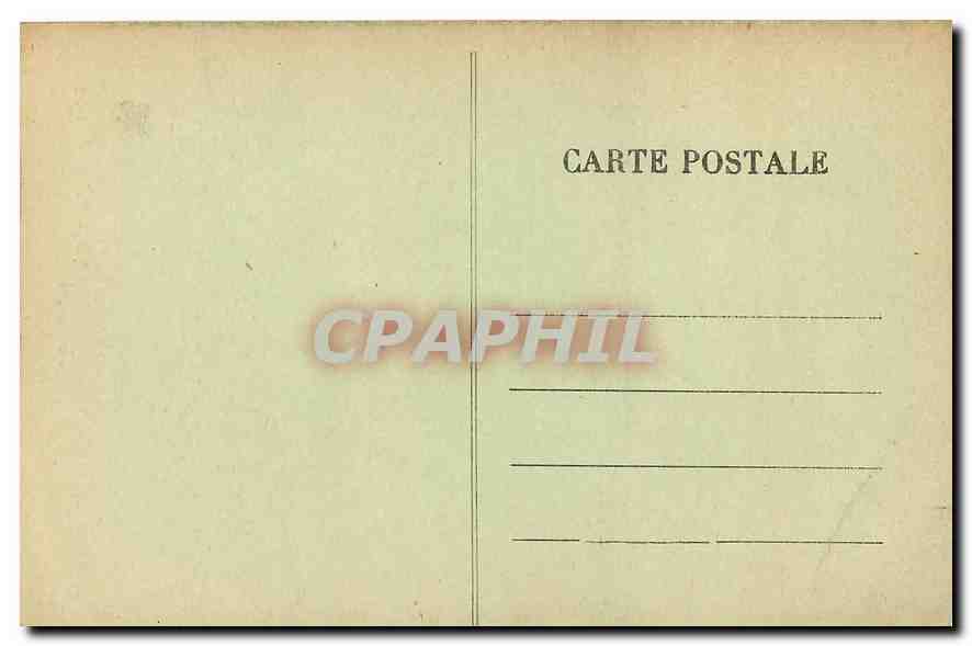 CPA La Bretagne Finistere environs d'Audierne pointe du Raz enfer de plogoff  — Rückseite