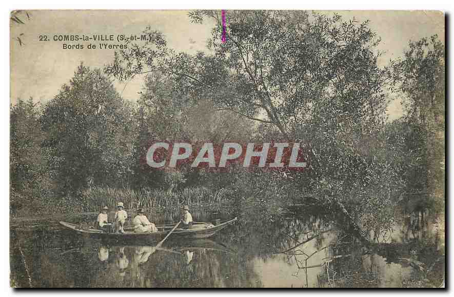 CPA Combs la Ville S et M bords de l'Yerres 