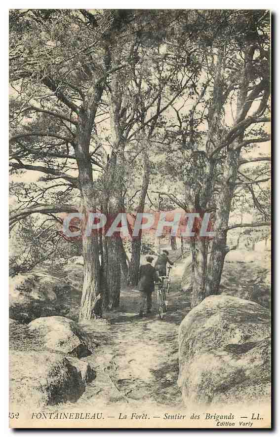 Fontainebleau — La Forêt — Sentier des Brigands — Édition Varly