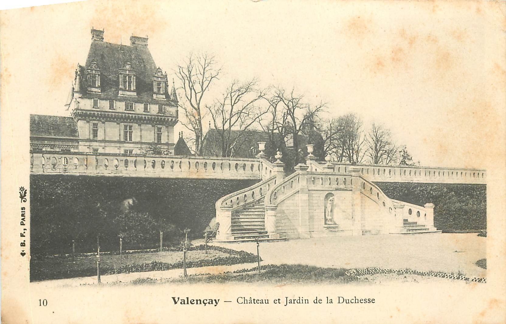CPA Valencay chateau et jardin de la Duchesse 