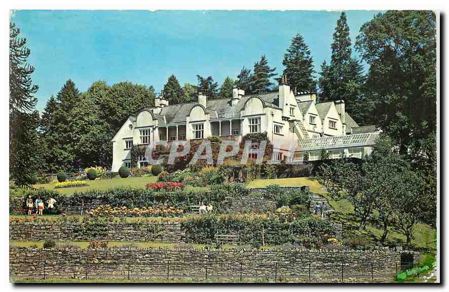 CPA The house and gardens lake districk national park centre Brockhole Windermere 