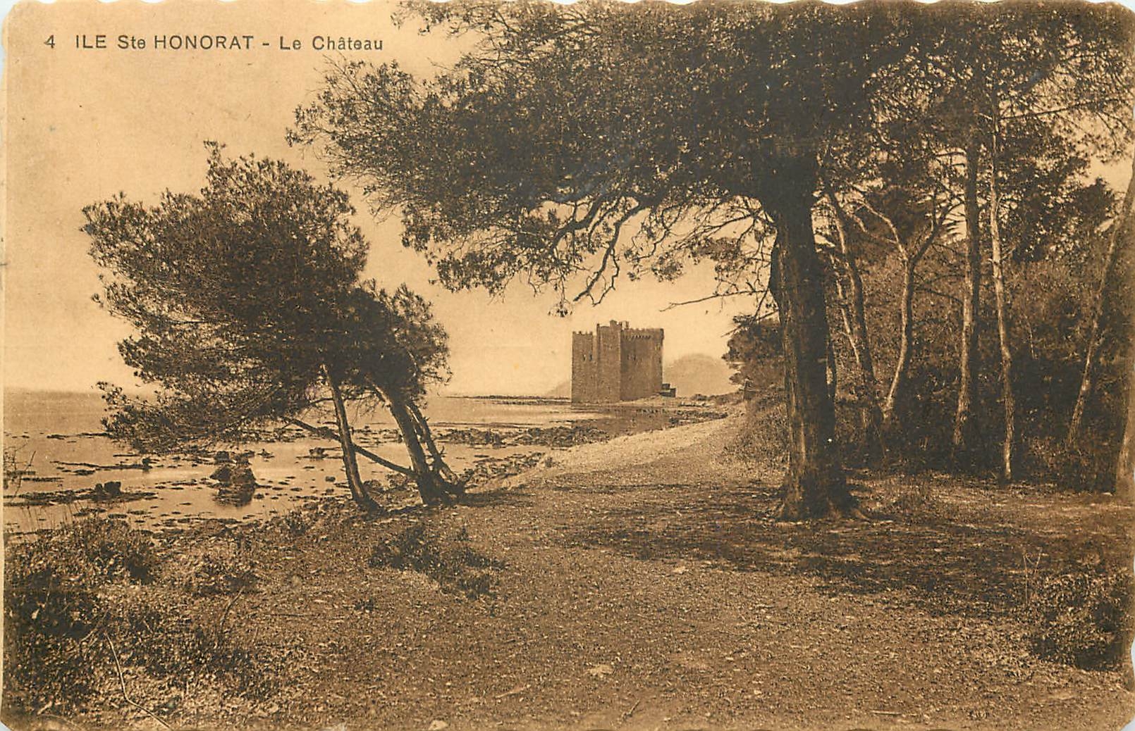 CPA Ile de Honorat le Chateau 