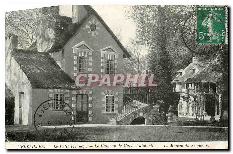 CPA Versailles le Petit Trianon le Hameau de Marie Antoinette la Moison du Seigneur 
