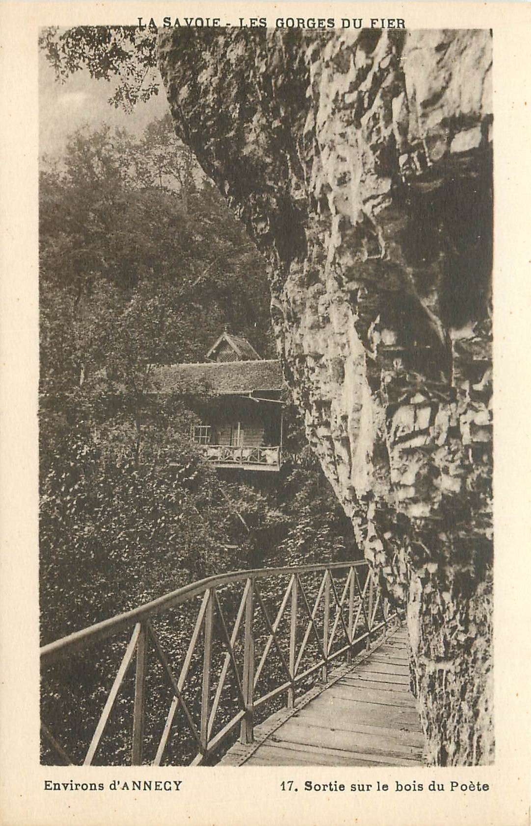 Les Gorges du Fier — Sortie sur le bois du Poète — J. Rosnoble, Annemasse (Haute-Savoie)
