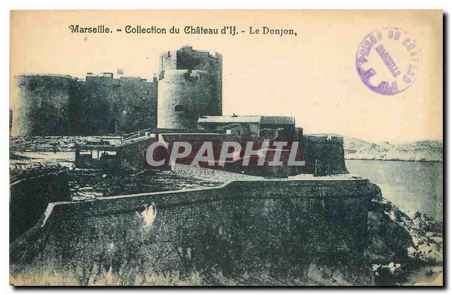 CPA Marseille Collection du Chateau d'If le Donjon 