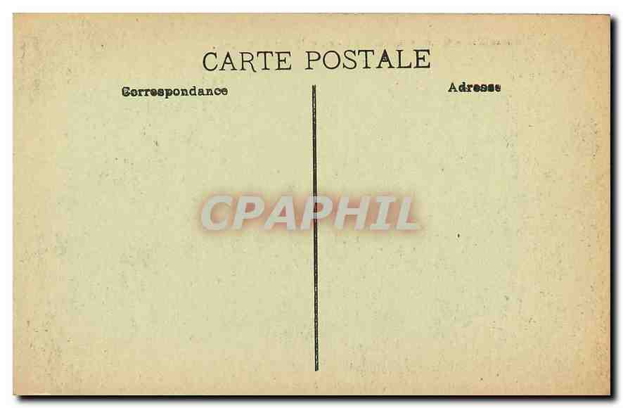 CPA Marseille Collection du Chateau d'If le Donjon  — Verso