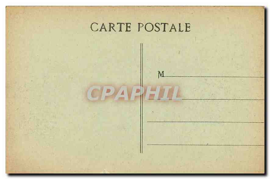 CPA Marseilles Fort Saint Jean  — Verso