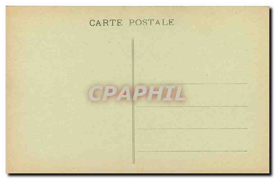 CPA Carpentras portail de l'Acien Couvent des Carmelites rue du Carmel  — Rückseite