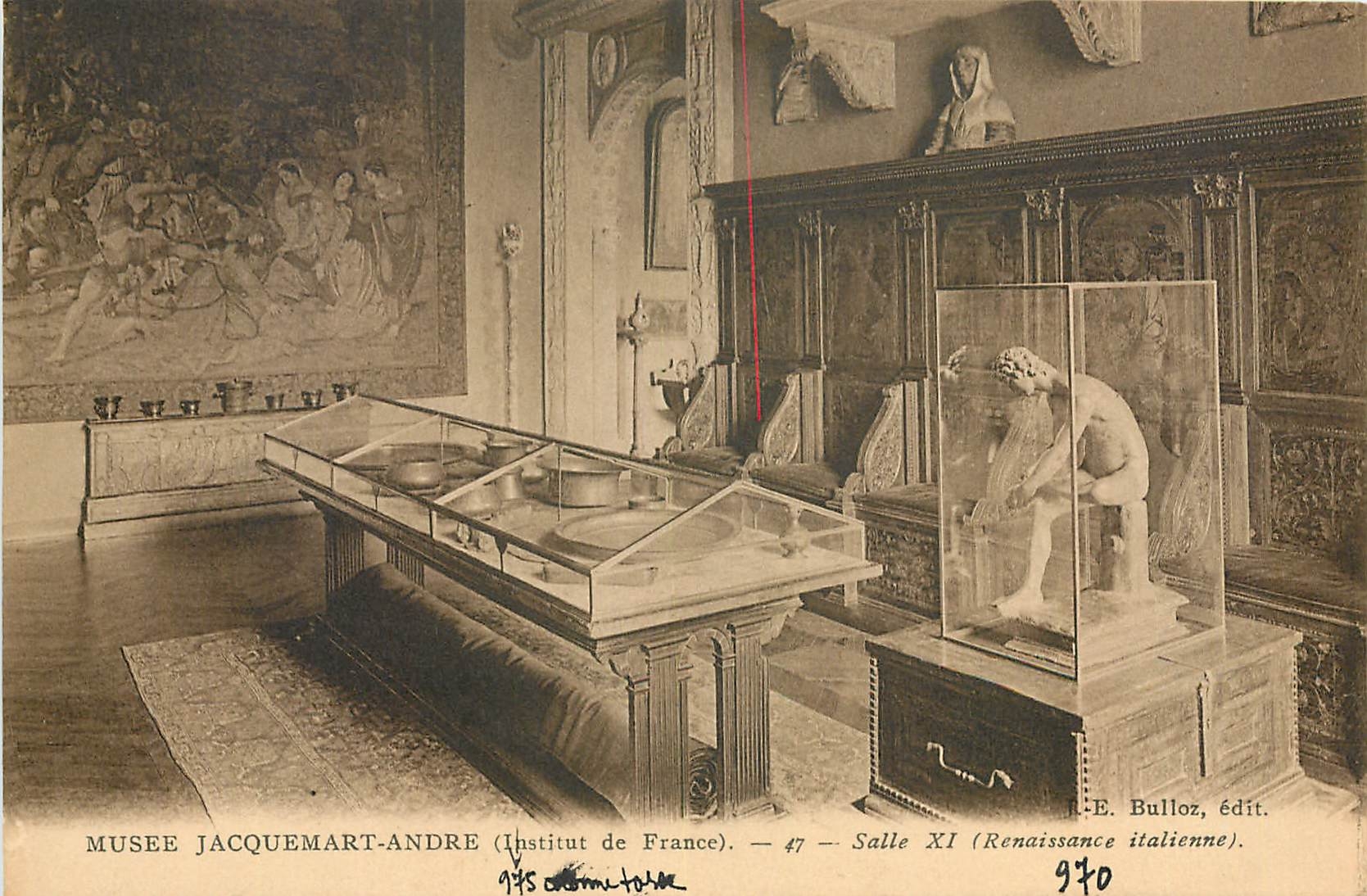 CPA Musee Jacquemart Andre Institut de France Salle XI Renaissance italienne 