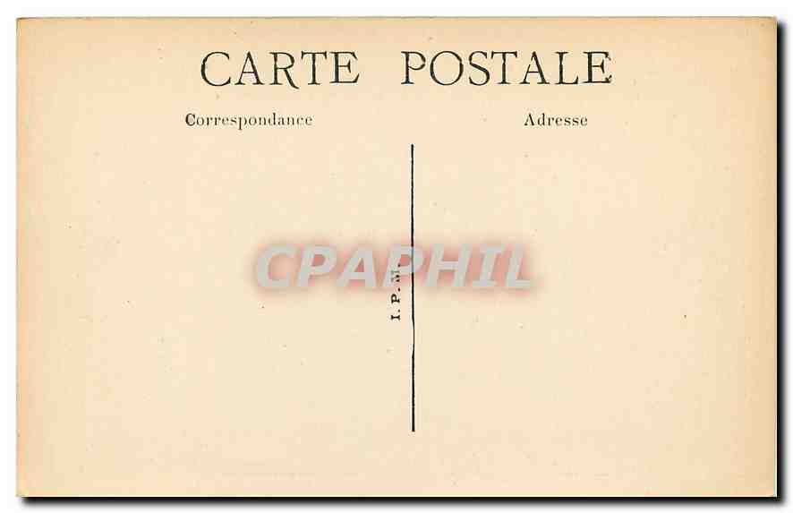 CPA Paris Palais de Justice la Sainte Chapelle le Crypte  — Verso