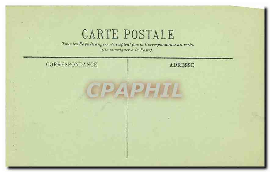 CPA Paris XVIII le Sacre Coeur  — Rückseite