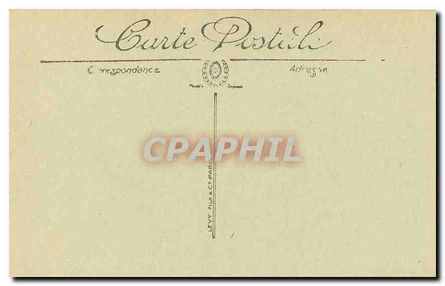 CPA Versailles Trianon Maison de la Reine  — Rückseite