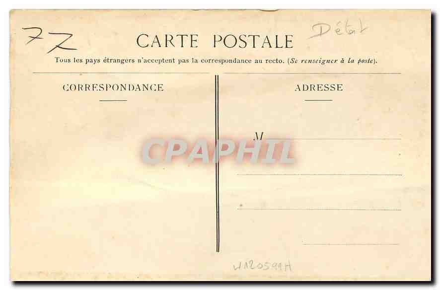 CPA Montereau et ses Environs Esmans l'eglise  — Rückseite