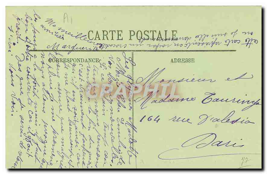 Fontainebleau — Wald — Die Sanguine-Quelle — Der Krokodil — LL. — Nr. 334 — Rückseite