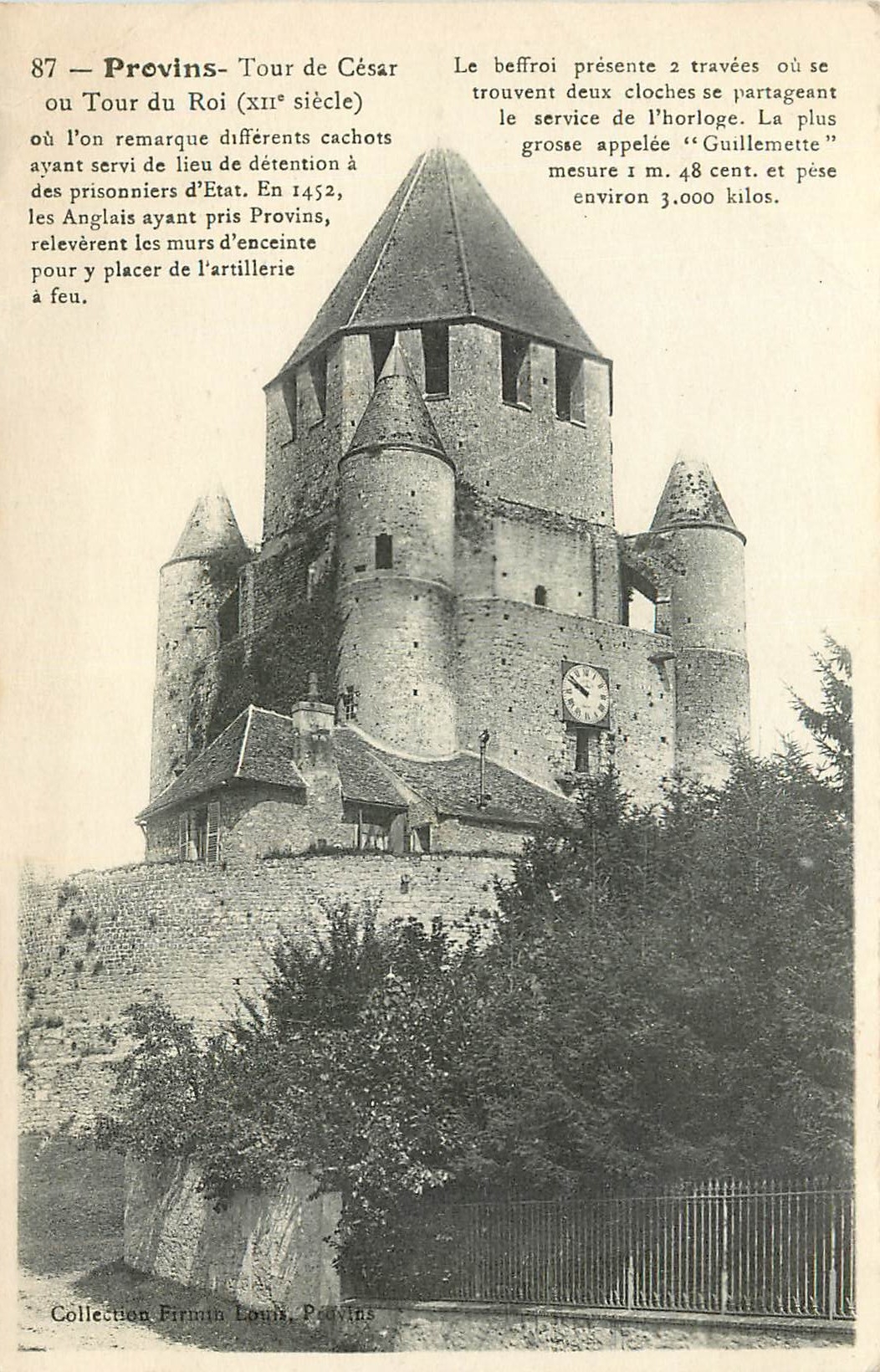 CPA Provins Tour de Cesar ou Tour du Roi XII siecle 