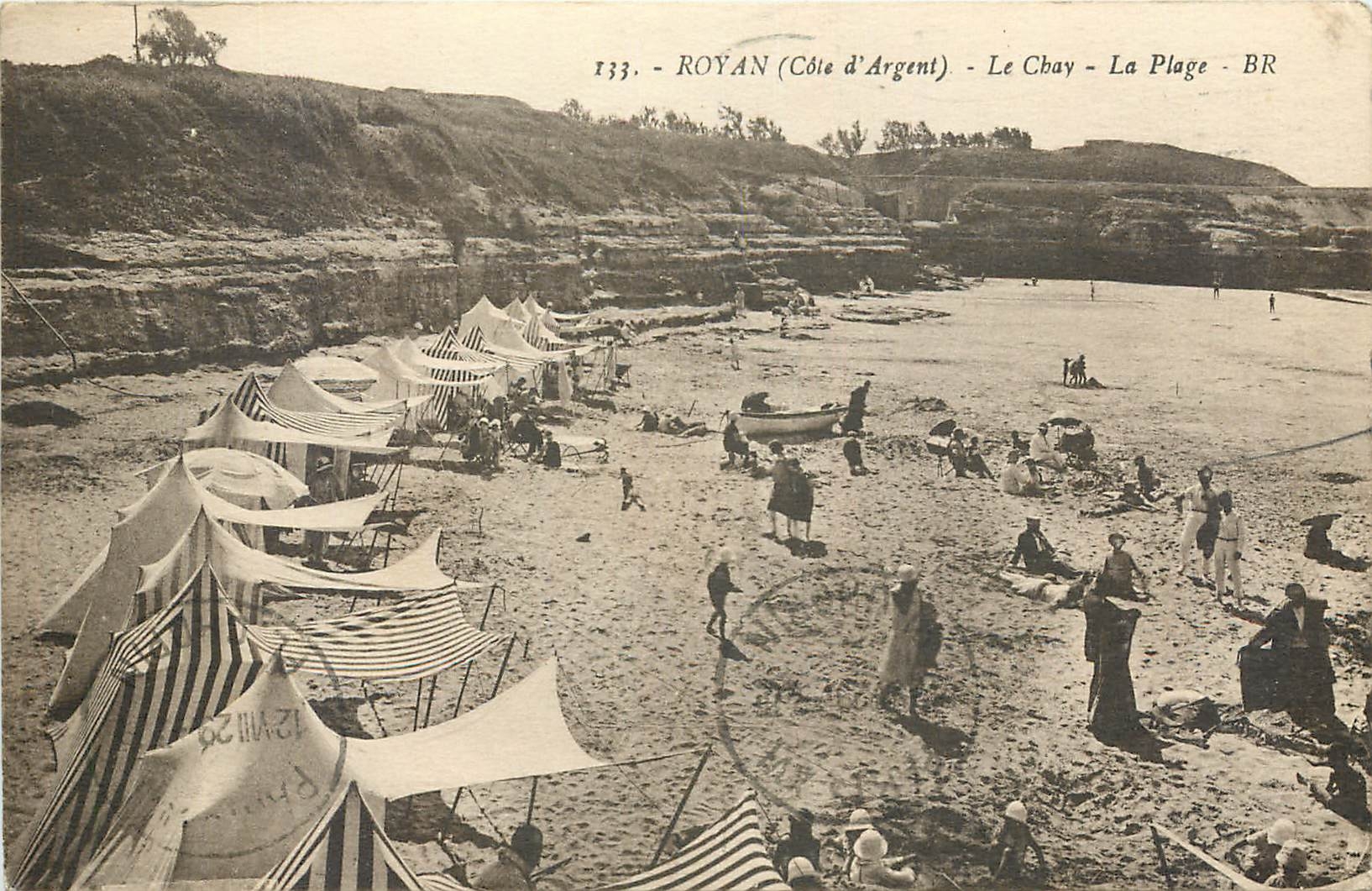 CPA Royan Cote d'Argent le Chay la Plage 