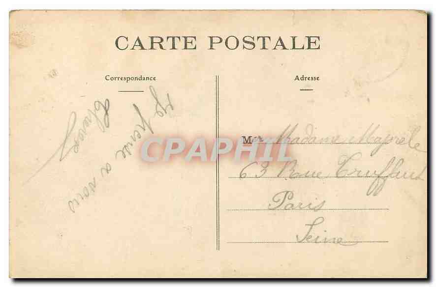 CPA St Florent le Vieil M et L Chateau de Montmoutier  — Back