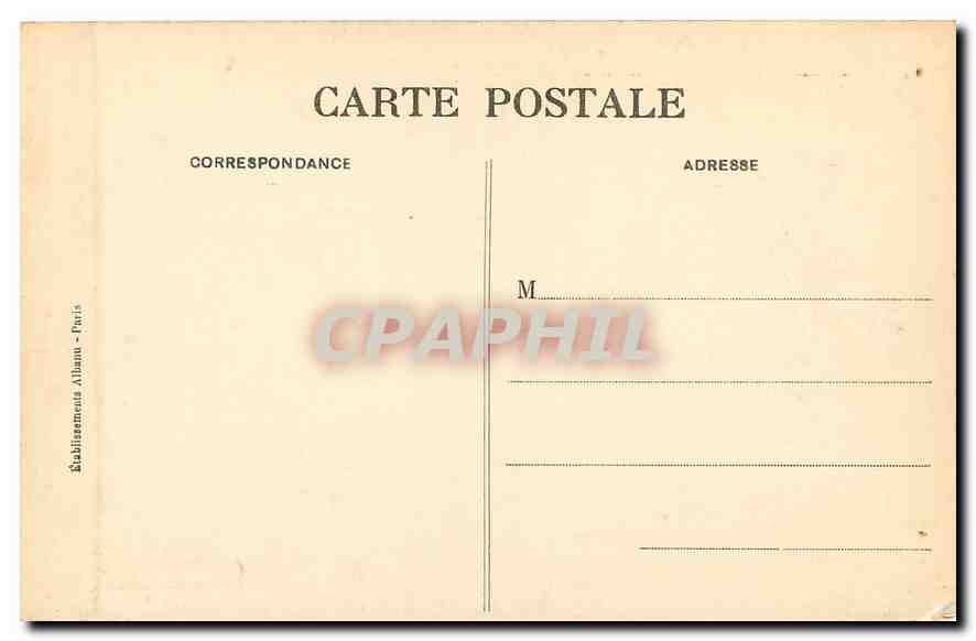 CPA Blois le Chateau interieur de la Chapelle Saint Calais  — Verso