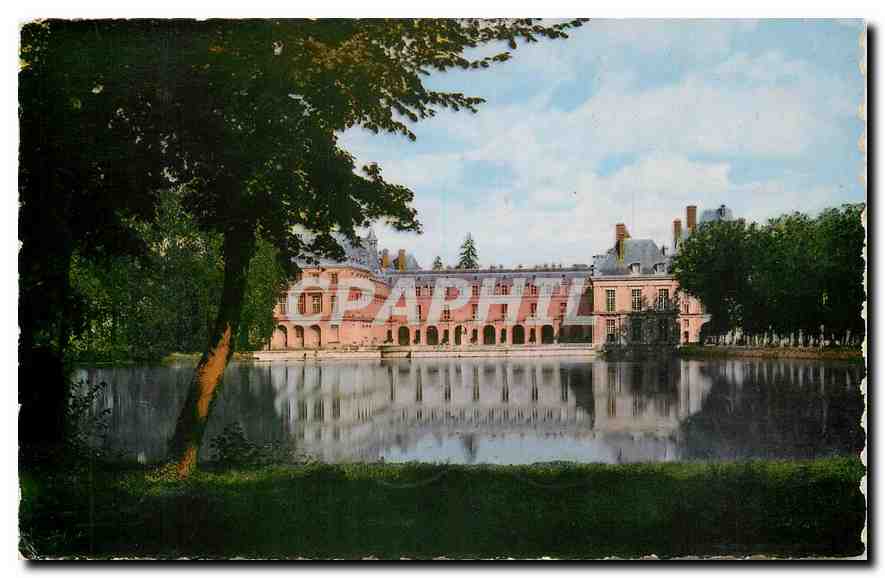 Palais de Fontainebleau — Vue de l'étang des Carpes — Éditeur : CPAPHIL
