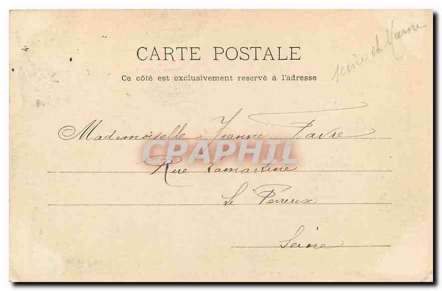 Forêt de Fontainebleau-Barbizon — Mousseron d'Apremonge — A. Sireu, Fotograf-Verleger, Barbizon (S.-et-M.) — Rückseite
