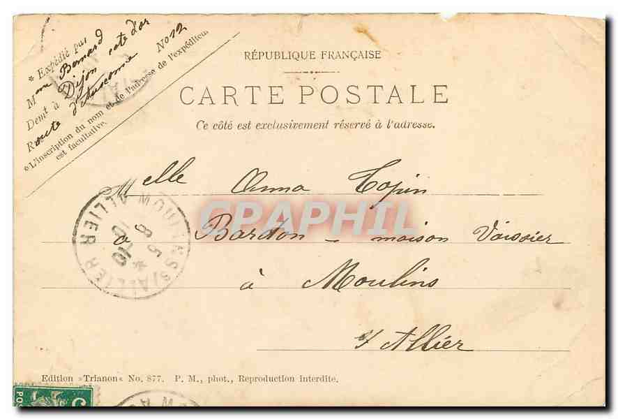 CPA Meudon Villa Moliere ancienne maison de campagne d'Armande  — Rückseite