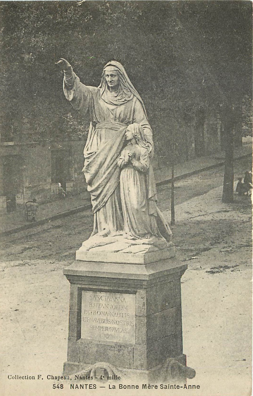 CPA Nantes la Bonne Mere Sainte Anne 