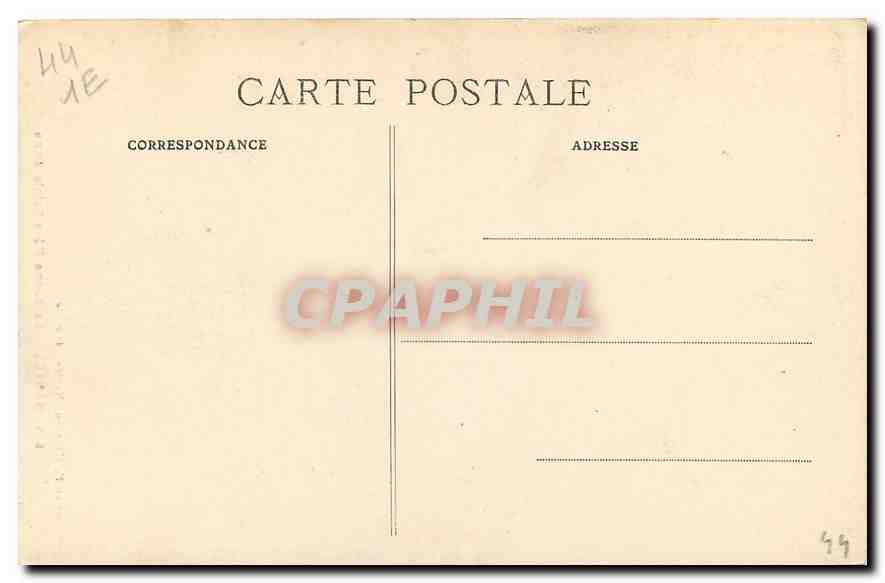 CPA Nantes la Bonne Mere Sainte Anne  — Rückseite