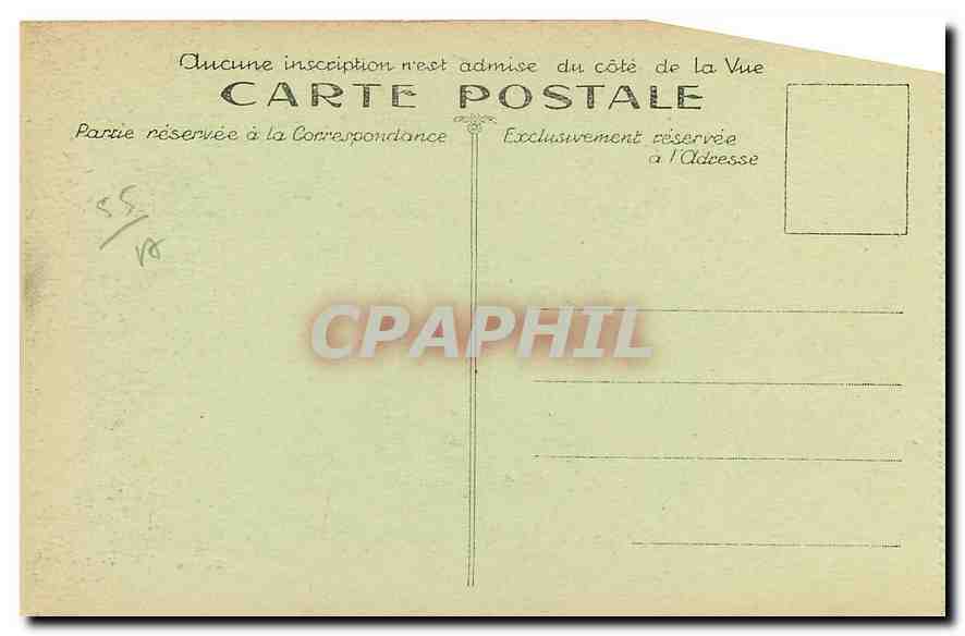CPA Vue panoramique du Monument de la Tranche des Baionnettes Militaria — Rückseite