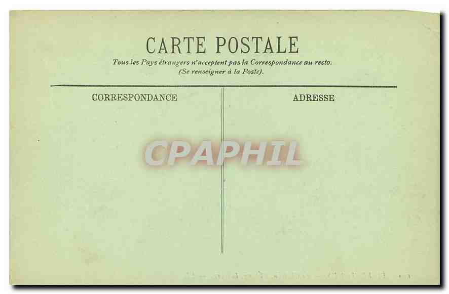 CPA Pierrefonds le Chateau l'Etang la Gare  — Rückseite