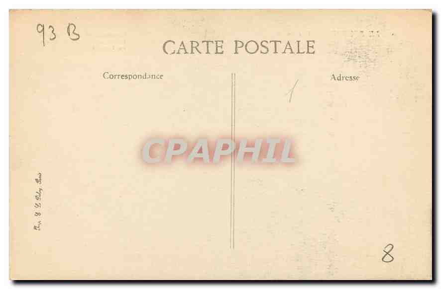 Le Bourget — Caveau — Monument aux Soldats morts en 1870-71 — Back