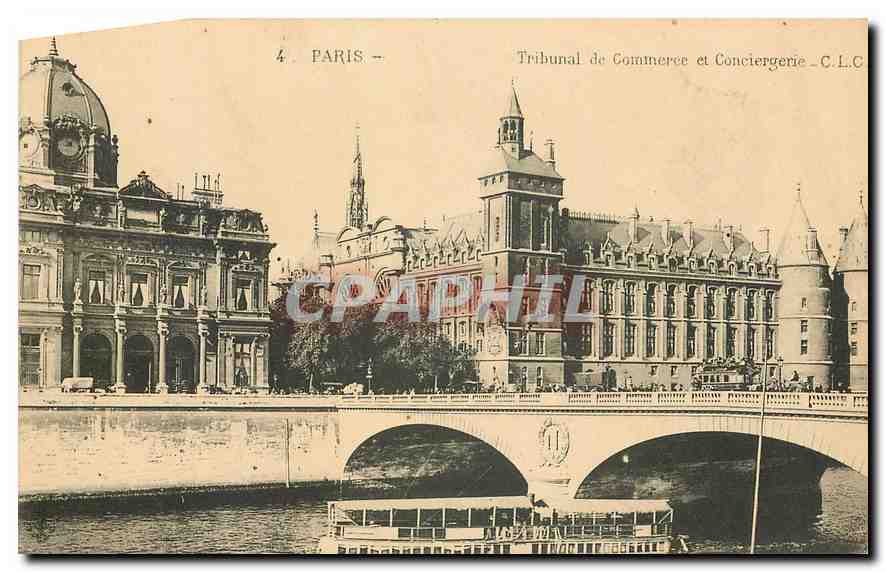 CPA Paris Tribunal de Commerce et conciergerie 