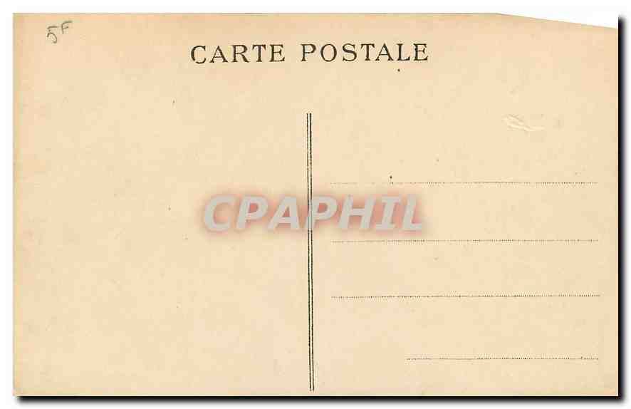 CPA Paris Tribunal de Commerce et conciergerie  — Verso