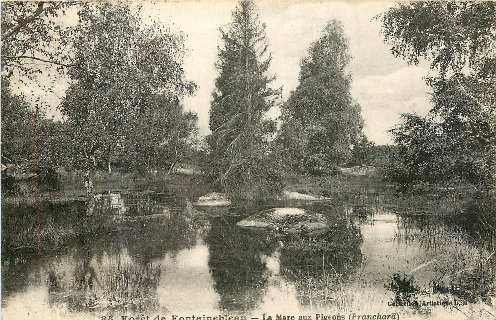 Fontainebleau Forest — La Mare aux Pigeons (Franchard) — Galerie Artistique L.21