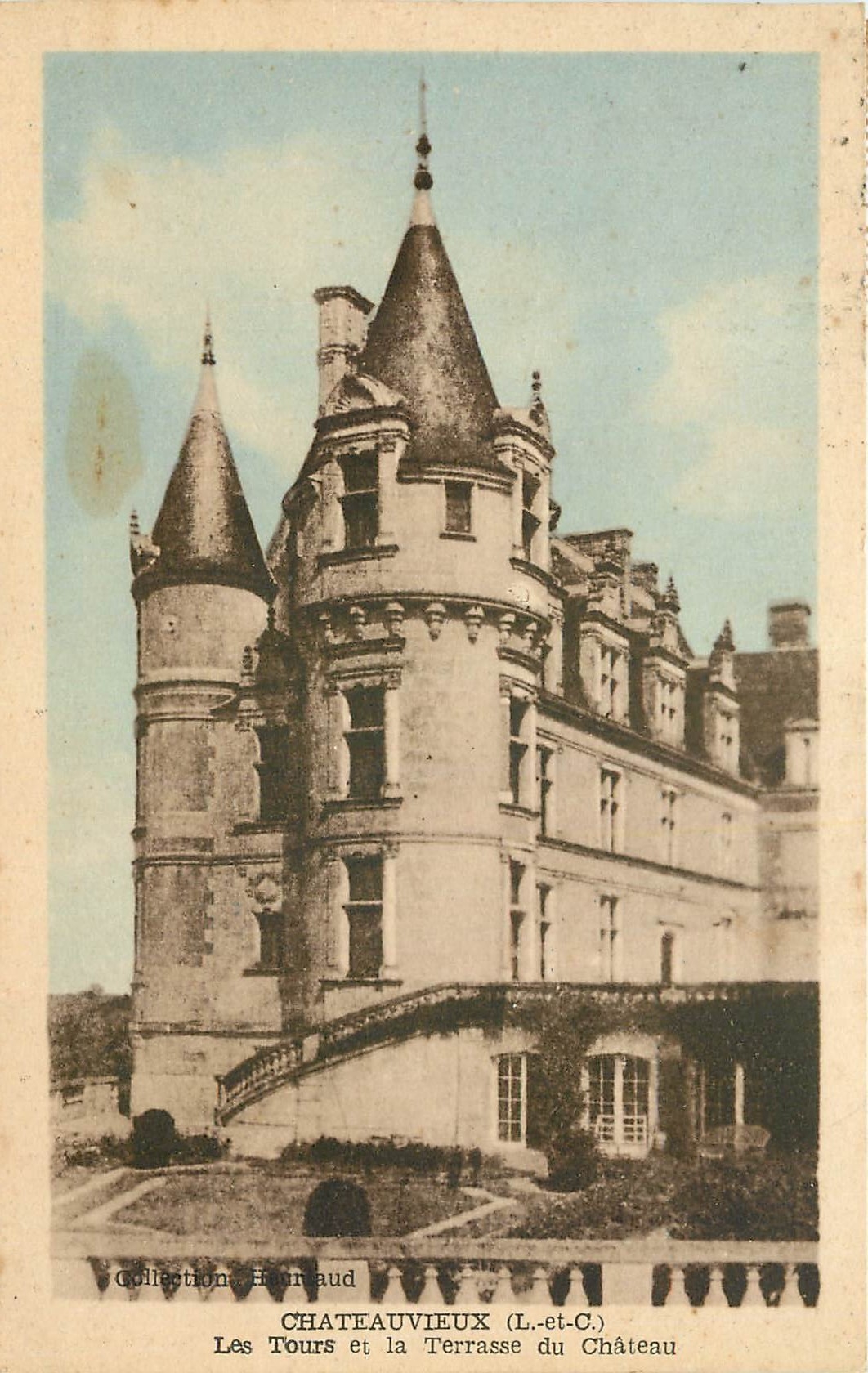 CPA Chateauvieux L et C les tours et la Terrasse du Chateau 