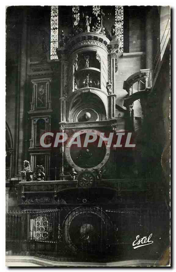 CPA Strasbourg l'Horloge Astronimique de la Cathedrale 
