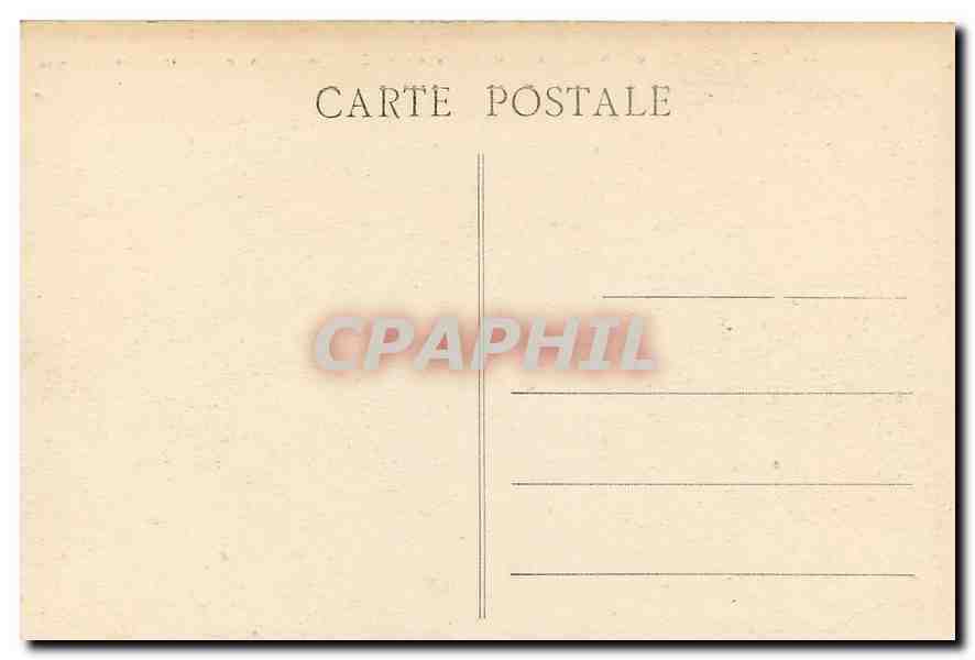 CPA La Normandie Bagnoles de l'Orne vue sur l'Etablissement Thermal et l'Hotel des Thermes  — Rückseite