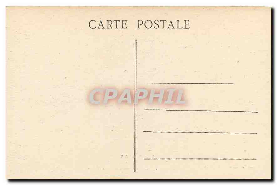 CPA La Normandie Bagnoles de l'Orne Parc de l"Etablissement Thermal Allee du Dante  — Rückseite