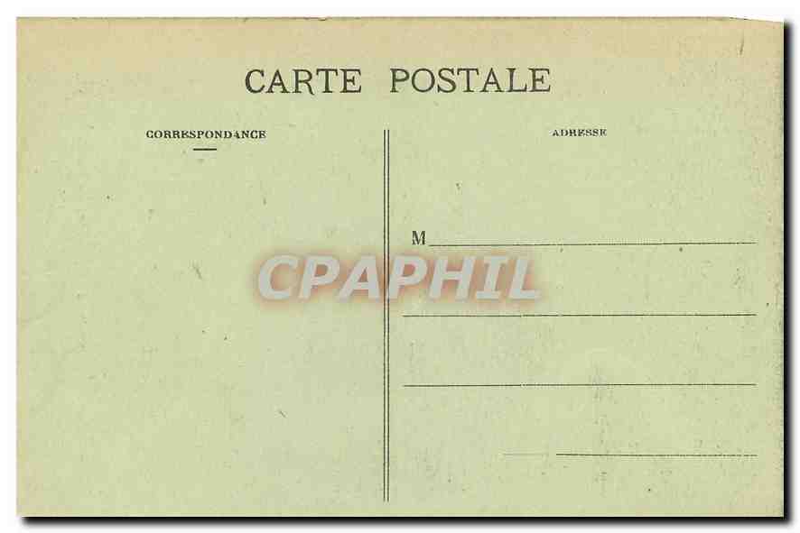 CPA Nancy fontaine d'Apmphitite par Guibal et Cyffle Grilles de Jean Lamour  — Rückseite