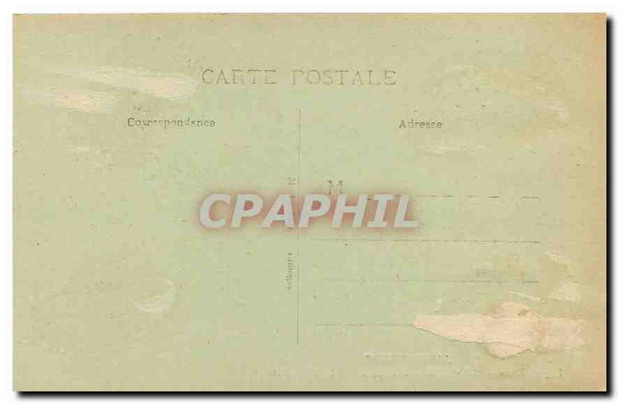 CPA L'Auvergne Puy de Dome Riom Cour de la mairie XVI siecle  — Rückseite