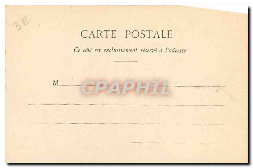 CPA Parc de Versailles le Bassin de Latone  — Verso