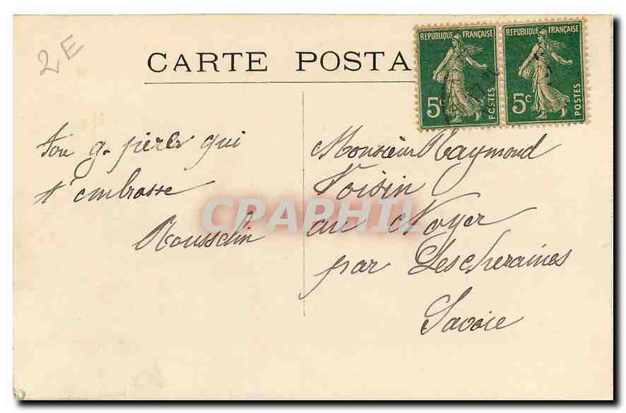 CPA Parc de Versailles Bassin de Neptune  — Verso