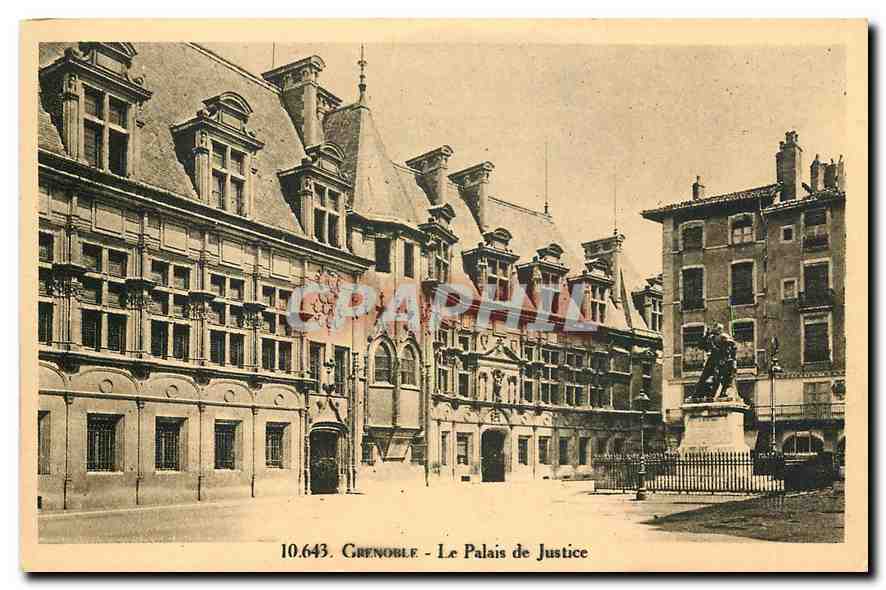 CPA Grenoble le Palais de Justice 