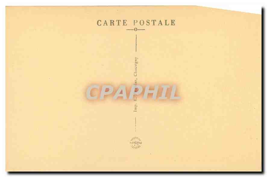 CPA Chauvigny Vienne Chapiteau de L'eglise St Pierre l'ange annoncant aux bergers la naissance du Sa — Back
