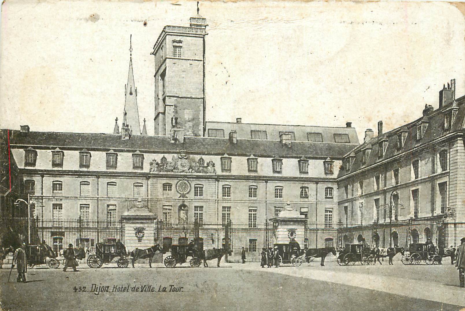 CPA Dijon Hotel de Ville la Tour 