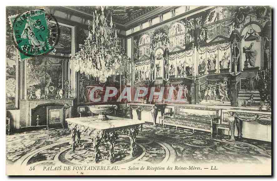 Palazzo di Fontainebleau — Salone di Accoglienza delle Madri delle Regine — LL. n° 54