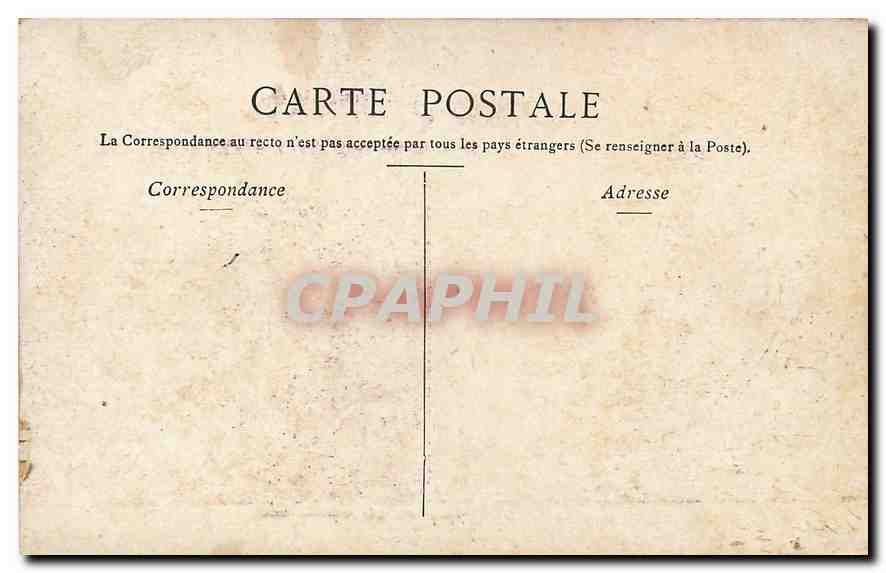 CPA Paris Arc de triomphe du Carrousel  — Rückseite