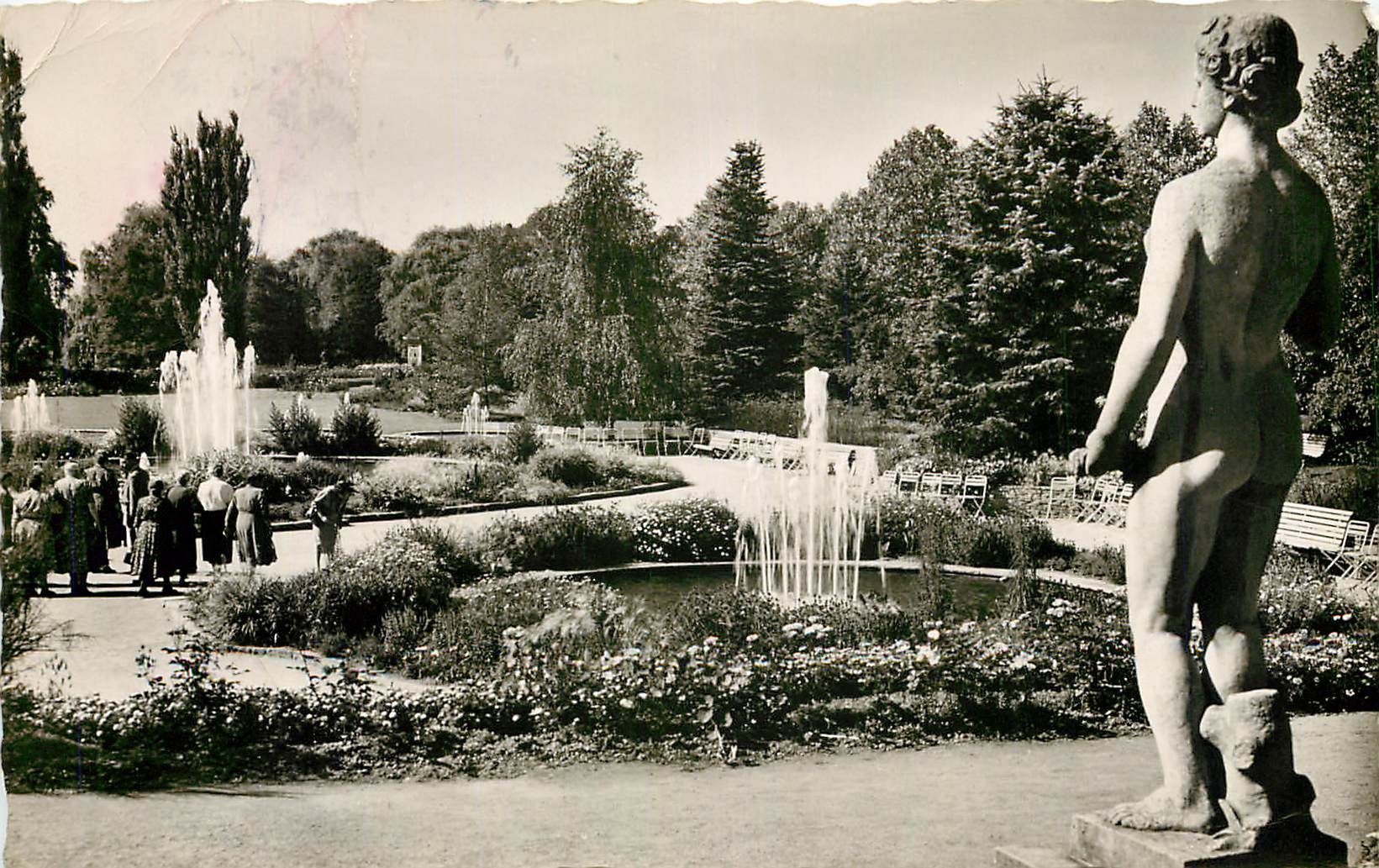 CPA Zweibrucken Flora im Rosengarten 