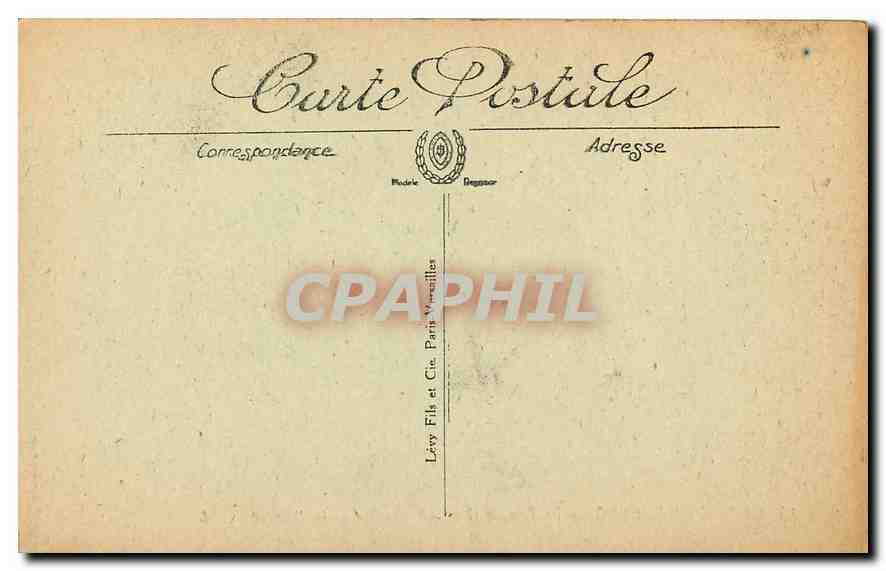 CPA Cap de la Chevre le Temple Grec et le Rocher de la Baleine  — Rückseite