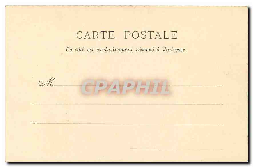 CPA Saint Maixent Deux Sevres Abbaye XVII siecle servant de Caserne  — Rückseite