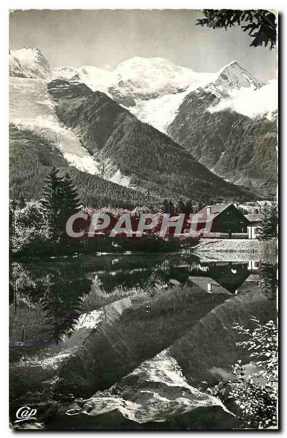 CPA Chamonix Mont Blanc le Lac des Gaillands 